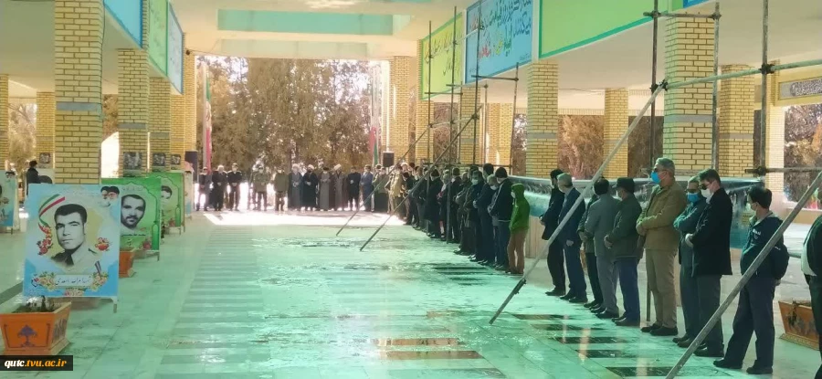 گزارش_تصویری:حضورریاست مرکزدرمراسم #اولین_سالگرد_سپهبد_سردار_شهید_حاج_قاسم_سلیمانی که در گلزار شهدای قوچان 11