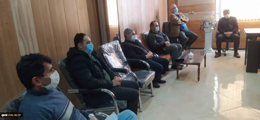گزارش تصویری از برگزاری جلسه صندوق وام ضروری کارکنان دانشکده فنی شهیدرجایی قوچان 4