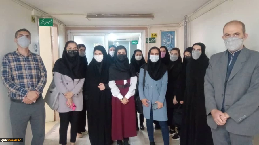 بازدید دانشجویان رشته کامپیوتر از مخابرات شهرستان قوچان 4