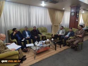 دیدار نماینده محترم مردم شریف شهرستان های قوچان و فاروج به همراه تعدادی از روسا و مسئولین دانشگاه‌های قوچان با وزیر محترم علوم، تحقیقات و فناوری 6