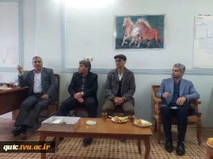 جلسه اهدای یک قطعه زمین ملکی به آموزشکده فنی شهید رجایی قوچان برگزار گردید 4