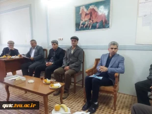 جلسه اهدای یک قطعه زمین ملکی به آموزشکده فنی شهید رجایی قوچان برگزار گردید 6