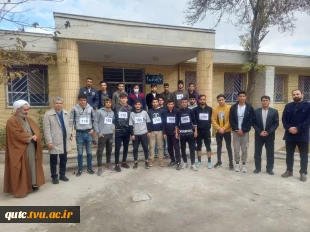 مسابقات ورزشی به مناسبت هفته تربیت بدنی و ورزش در آموزشکده فنی شهید رجایی قوچان برگزار شد 8
