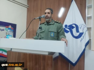 با حضور فرماندار شهرستان و فرمانده محترم سپاه ناحیه قوچان اتاق همایش آموزشکده فنی شهید رجایی قوچان افتتاح شد 16