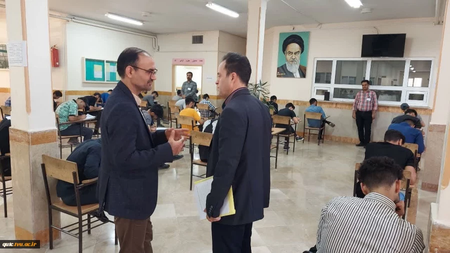 هیئت نظارت و ارزیابی و تضمین کیفیت دانشگاه فنی و حرفه ای از آموزشکده فنی شهید رجایی قوچان بازدید کردند. 38