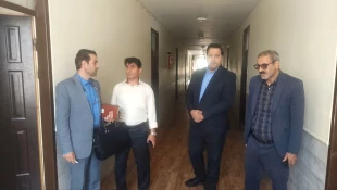 بازدید مسئولین و کارشناسان محترم هیئت نظارت و ارزیابی دانشگاه فردوسی مشهد از آموزشکده قوچان 2