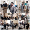 آقای مهندس میرزازاده نماینده محترم دفتر نظارت، ارزیابی، تضمین کیفیت و رسیدگی به شکایات دانشگاه ملی مهارت از فرآیند برگزاری امتحانات پایان ترم آموزشکده قوچان بازدید کردند.  2