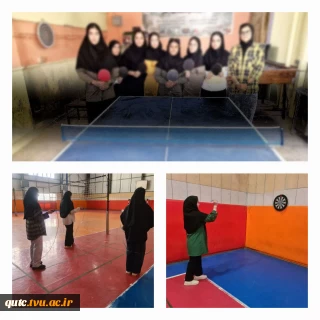 به مناسبت هفته تربیت بدنی جشنواره ورزشی، دانشجویان دختر در آموزشکده ملی مهارت قوچان برگزارشد.