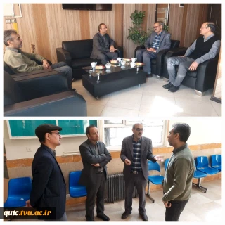 حضور رئیس محترم اداره فنی‌عمرانی دانشگاه ملی مهارت خراسان رضوی در آموزشکده قوچان