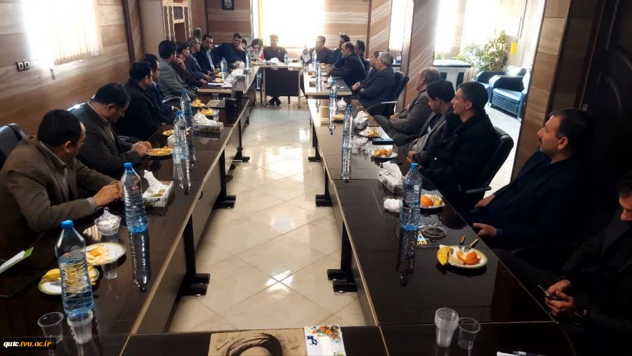 مراسم تودیع و معارفه رئیس آموزشکده قوچان انجام شد. 15