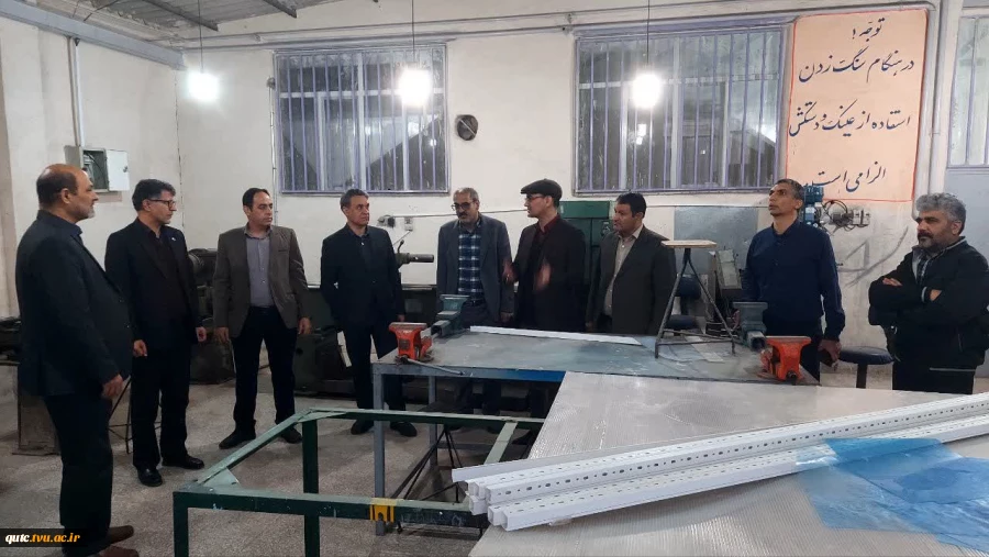 سفر یک‌روزه رئیس دانشگاه ملی مهارت خراسان رضوی به قوچان 6