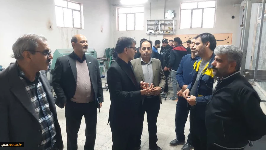 سفر یک‌روزه رئیس دانشگاه ملی مهارت خراسان رضوی به قوچان 8