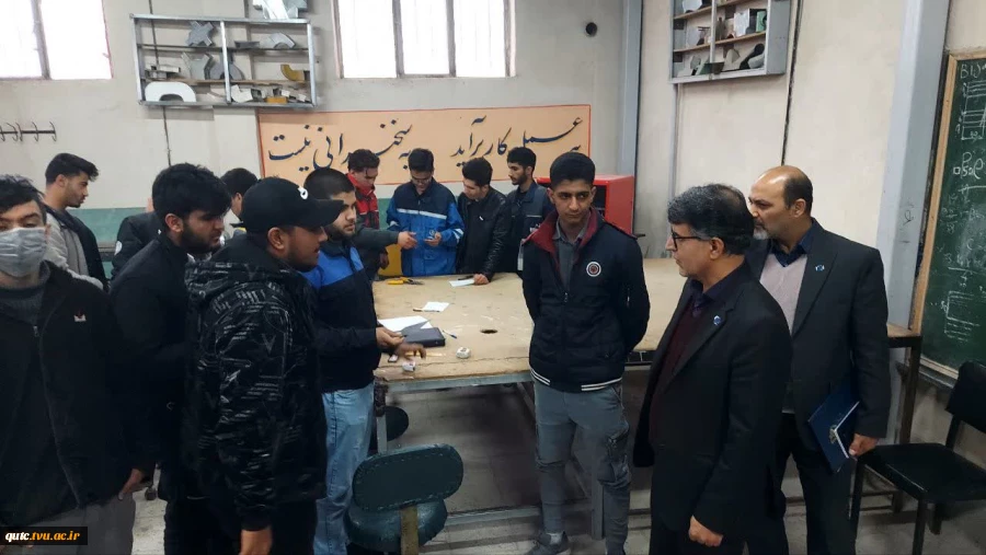 سفر یک‌روزه رئیس دانشگاه ملی مهارت خراسان رضوی به قوچان 9