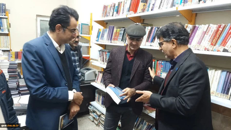 دیدار گرم و صمیمانه رئیس دانشگاه با کارکنان آموزشکده قوچان 5