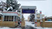 حال و هوای برفی آموزشکده ملی مهارت قوچان