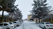 حال و هوای برفی آموزشکده ملی مهارت قوچان