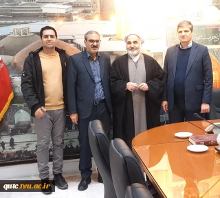 دیدار سرپرست آموزشکده قوچان با معاون محترم استاندار خراسان رضوی