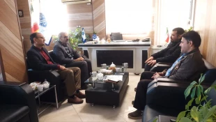 نشست مشترک مدیریت صندوق کارآفرینی امیدقوچان با سرپرست دانشگاه ملی مهارت-آموزشکده قوچان 5