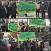 حضور باشکوه جمعی از اساتید ارجمند و کارکنان محترم دانشگاه ملی مهارت- آموزشکده قوچان در راهپیمایی روز قدس 2