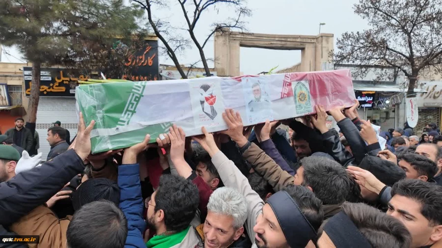 تشییع پیکر شهید سرهنگ دوم هادی جعفری در قوچان برگزار شد.  2