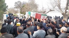 تشییع پیکر شهید «احمد قدرتیان» در قوچان باحضورجمعی ازاساتیدارجمندوکارکنان گرامی دانشکده ملی مهارت قوچان انجام شد.