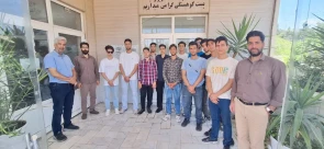 بازدید دانشجویان رشته برق آموزشکده قوچان از پست برق کوهسنگی 