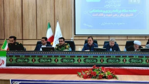 برگزاری جلسه شورای اداری قوچان برای برنامه‌ریزی و هماهنگی مراسم استقبال و تشییع پیکر رهبر شهید