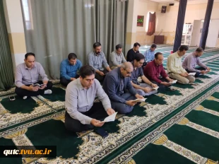 برگزاری مراسم سوگواری و قرائت پرفیض زیارت عاشورا به مناسبت بزرگداشت آقای شهید ایران 2