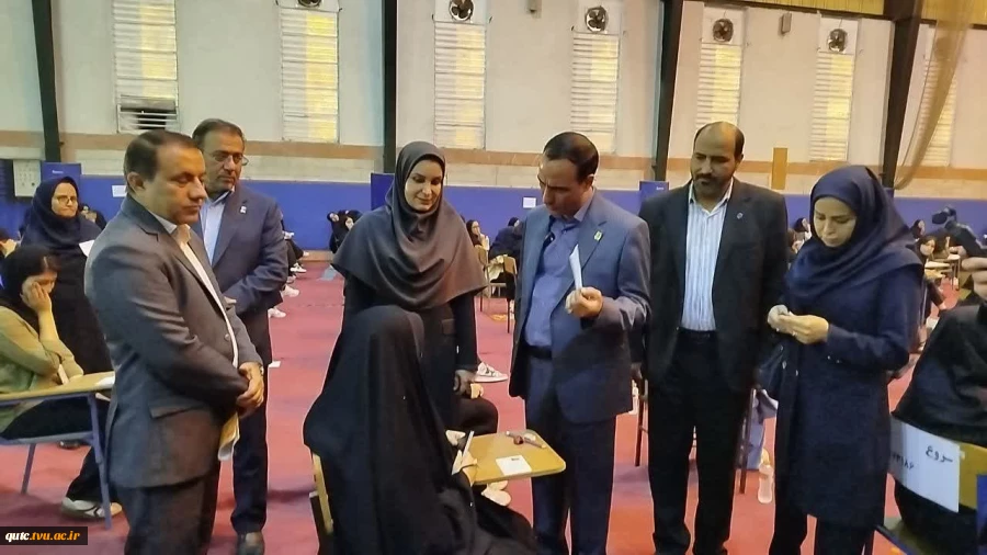بازدید رئیس سازمان سنجش از حوزه‌های برگزاری آزمون کاردانی دانشگاه ملی مهارت در دانشکده دختران شریعتی

 2