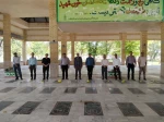 غبارروبی مزار شهدا با حضور جمعی از کارکنان انجام شد
 2