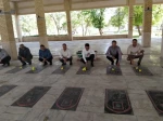 غبارروبی مزار شهدا با حضور جمعی از کارکنان انجام شد
 5
