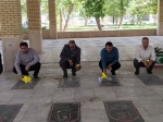 غبارروبی مزار شهدا با حضور جمعی از کارکنان انجام شد
 6