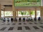 غبارروبی مزار شهدا با حضور جمعی از کارکنان انجام شد
 8