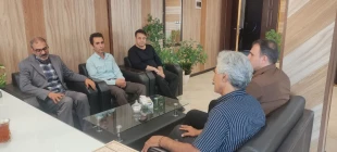 تجلیل از جانباز ۷۰ درصد و راوی دفاع مقدس در دانشکده 6