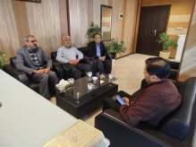 حضورجمعی ازهمکاران بسیج حوزه ادارات و کارمندان شهرستان قوچان در پایگاه بسیج شهید رجایی آموزشکده قوچان،